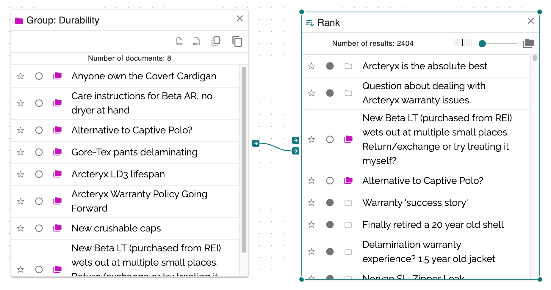 Arcteryx Rank Screenshot